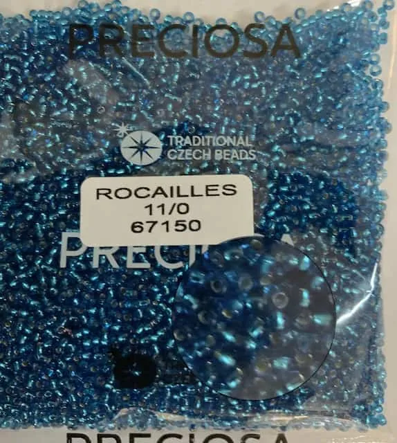 Preciosa Round Seed Beads 67150 11/0 3.5 Oz