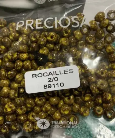 Preciosa Round Seed Beads 89110 2/0 3.5 Oz