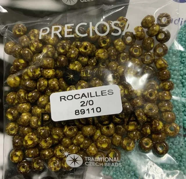 Preciosa Round Seed Beads 89110 2/0 3.5 Oz