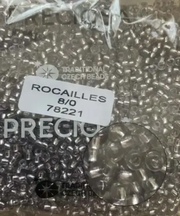 Preciosa Round Seed Beads 78221 8/0 3.5 Oz