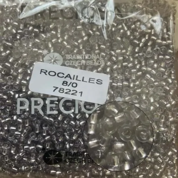 Preciosa Round Seed Beads 78221 8/0 3.5 Oz