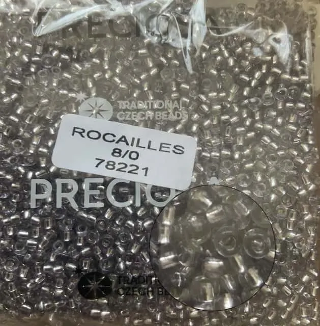 Preciosa Round Seed Beads 78221 8/0 3.5 Oz