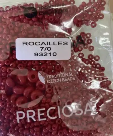 Preciosa Round Seed Beads 93210 7/0  3.5 Oz