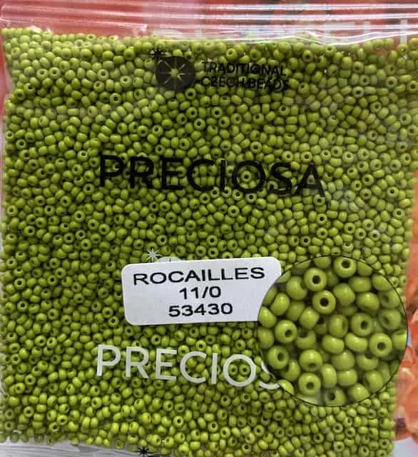 Preciosa Round Seed Beads 53430 11/0 3.5 Oz