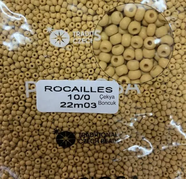 Preciosa Round Seed Beads 22M03 10/0 3.5 oz Matte
