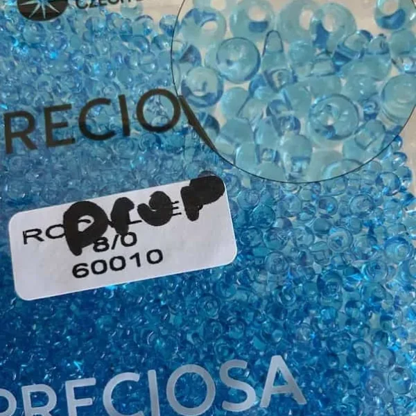 Preciosa Drops Beads 60010 8/0  3.5 Oz