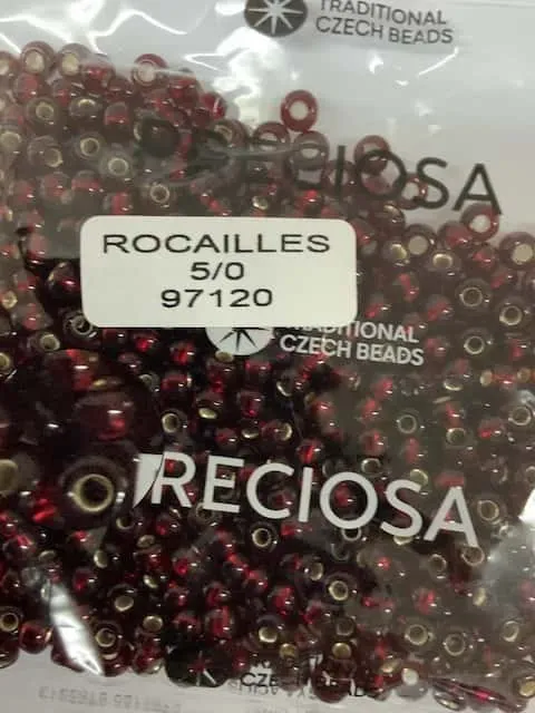 Preciosa Round Seed Beads 97120 5/0 3.5 Oz