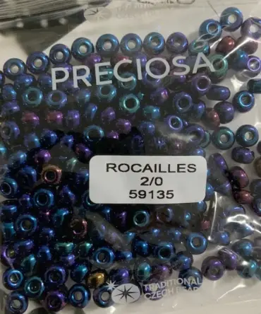 Preciosa Round Seed Beads 59135 2/0 3.5 Oz