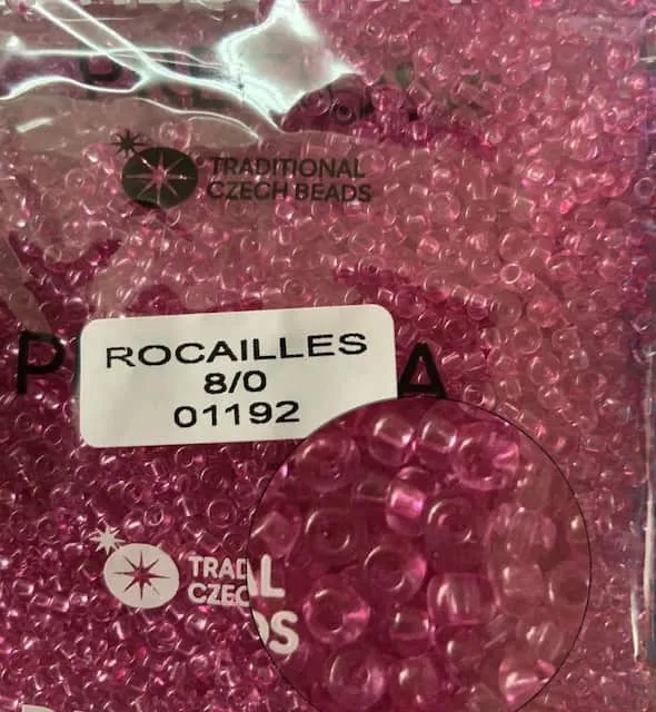 Preciosa Round Seed Beads 01192 8/0 3.5 Oz