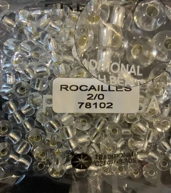 Preciosa Round Seed Beads 78102 2/0 3.5 Oz
