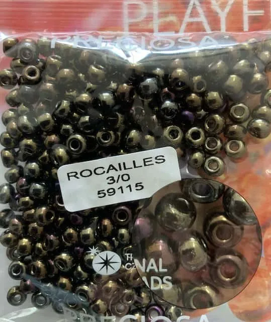 Preciosa Round Seed Beads 59115 3/0  3.5 Oz