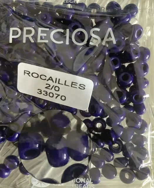Preciosa Round Seed Beads 33070 2/0 3.5 Oz