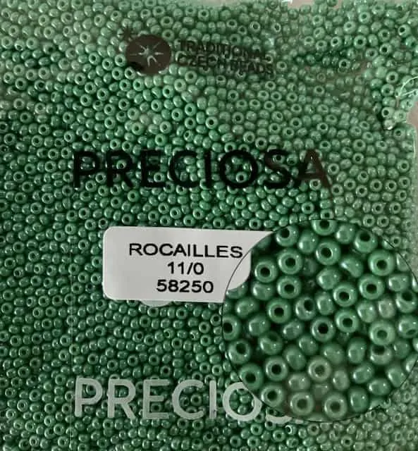 Preciosa Round Seed Beads 58250 11/0  3.5 Oz