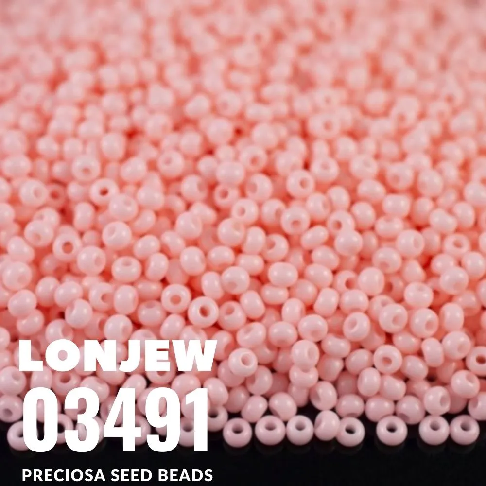 Preciosa Round Seed Beads 03491 10/0 3.5 oz