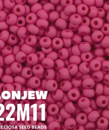 Preciosa Round Seed Beads 22M11 10/0 3.5 oz Matte