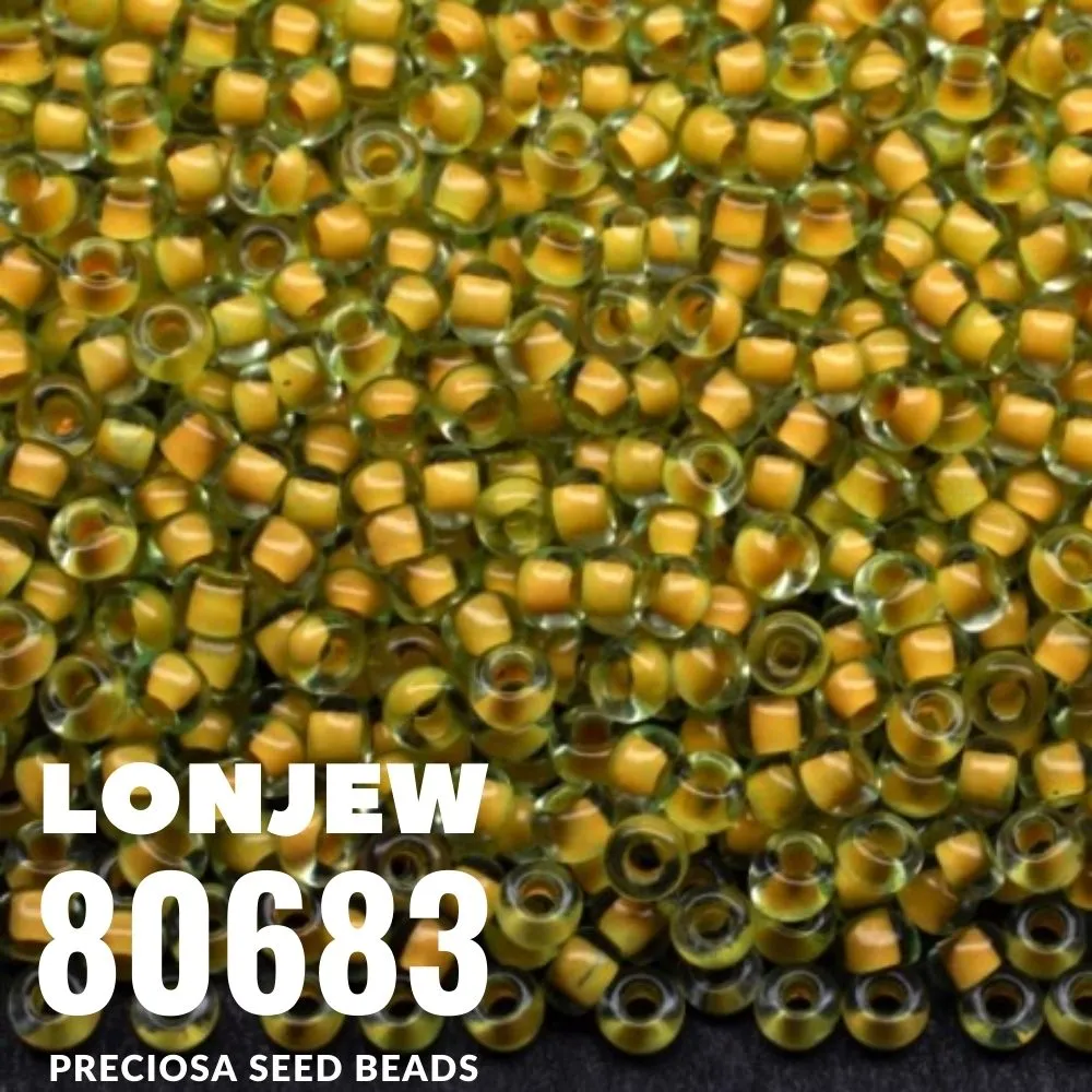 Preciosa Round Seed Beads 80683 10/0 3.5 oz