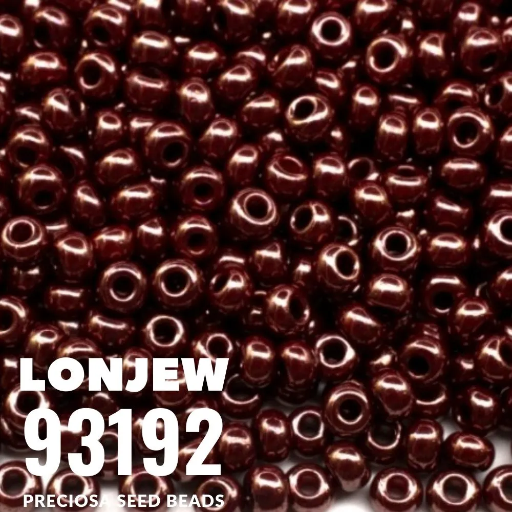 Preciosa Round Seed Beads 93192 10/0 3.5 Oz
